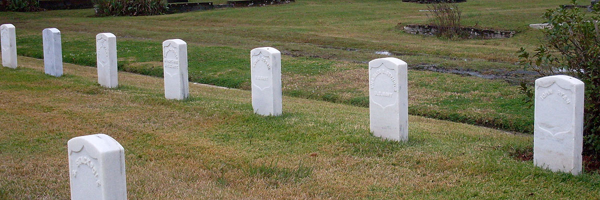 Old Civil War Navy Section of Mobile National Cemetery
